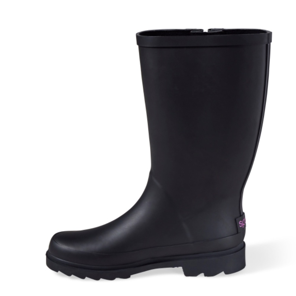 Black Rain Boots